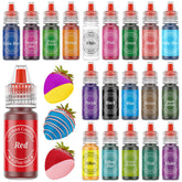 Nomeca oil based coloring red for chocolate and desserts
