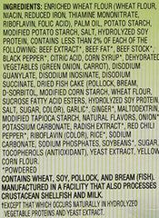 Nongshim sauce packet with vegetables adding depth to the broth