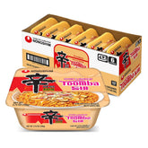 Nongshim Shin Ramyun Toomba bowl showcasing creamy fusion flavor for quick, comforting meals.