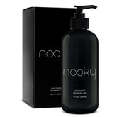 Nooky Unscented Massage Oil 16oz bottle ready for smooth, fragrance-free massages.