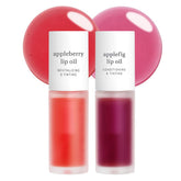 Nooni Appleberry Lip Oil bottle delivers lasting hydration with a subtle glossy finish.