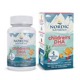Nordic Naturals Children’s DHA strawberry mini chew bottle supports healthy brain development