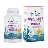 Nordic Naturals Complete Omega Jr. lemon bottle front for kid-friendly omega-3 nutrition