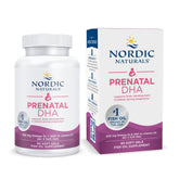 Nordic Naturals Prenatal DHA bottle front view for expectant mothers