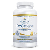 Nordic Naturals ProOmega lemon bottle highlighting high-potency omega-3 for heart and brain health