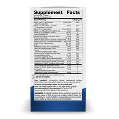 Nordic Naturals bottle back shows ingredients for balanced nutrition