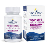 Nordic Naturals Women’s Multivitamin One Daily bottle for convenient daily wellness in one tablet