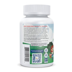 Strawberry watermelon Nordic Naturals Zero Sugar Kids Probiotic Gummies appeal to kids during daily routine.