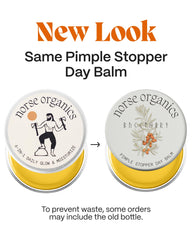 Close-up of balm texture showing quick-absorbing, non-greasy formula.