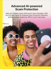Norton 360 Premium AI scam protection flags suspicious messages and guides users