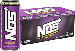 NOS GT Grape bottle pour with bold flavor for an energized workout.