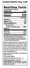 NOS GT Grape label front highlights electrolyte boost for hydration.
