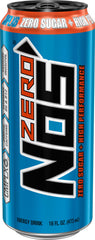 NOS energy blend with caffeine and B vitamins for alertness