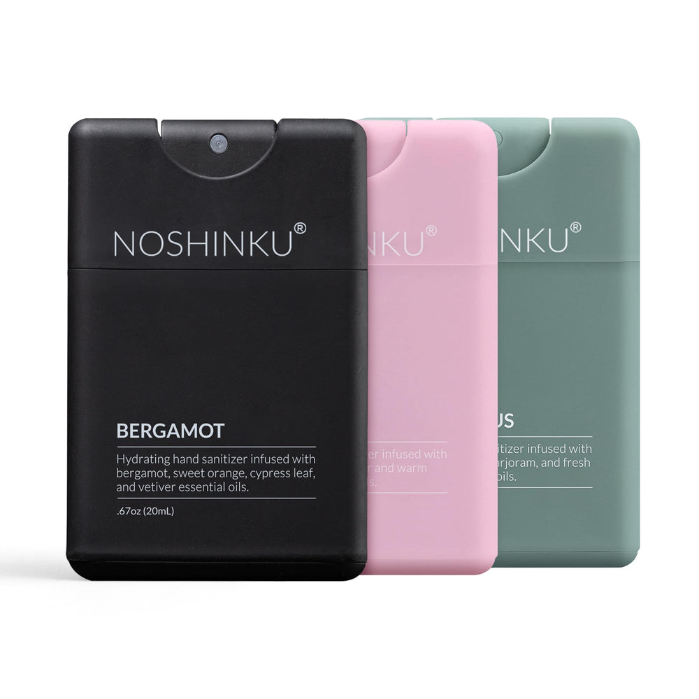 Noshinku Discovery 3-pack front view for on-the-go protection.