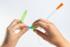 Nosies design demonstrates quick disassembly for easy cleaning after use.