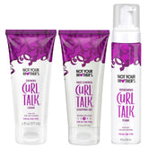 Not Your Mother's Curl Talk Frizz Control Gel for sleek, frizz-free curls.