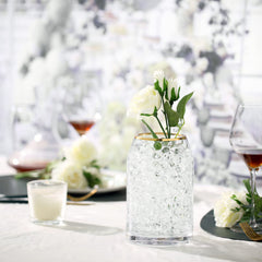 NOTCHIS water gel beads for centerpieces create a luminous, reusable vase filler that keeps soil moist.