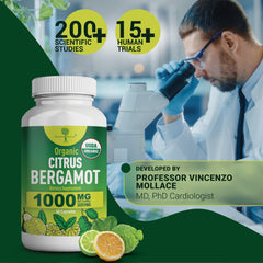 Nourishing Nutrients bergamot 1000mg capsules with third-party USA testing