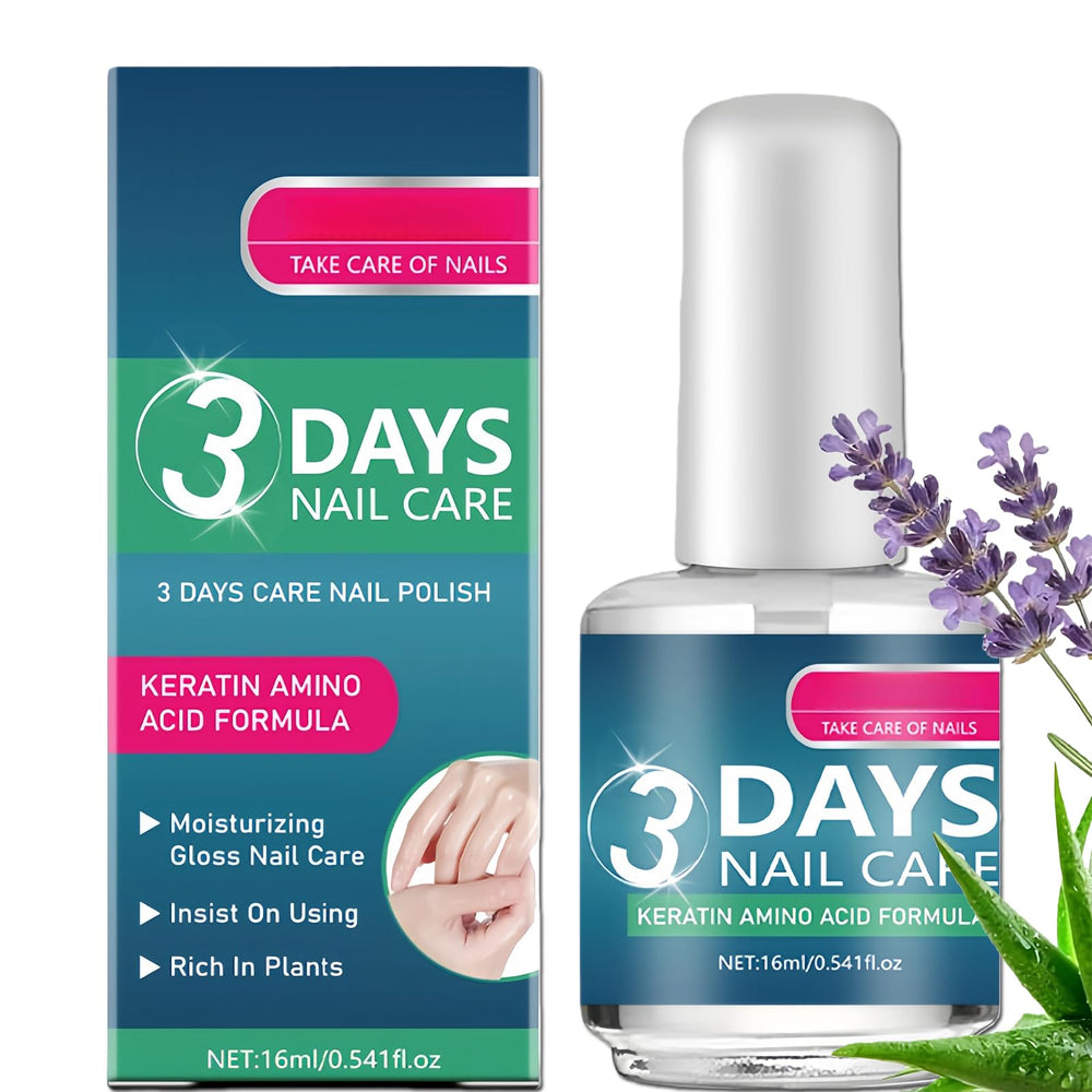 NovaCharm 3 Days Nail Care polish bottle ready for daily conditioning and shine.
