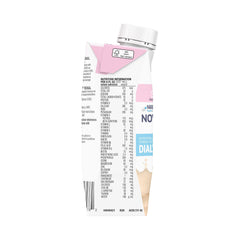 NovaSource Renal strawberry carton on display suggests easy, regular oral nutrition for daily needs.
