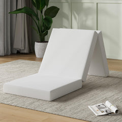 Novilla foldable mattress with cloud design cover for cooling comfort on the go