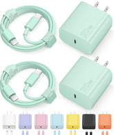 Novobit iPhone charger 20W PD wall plug for fast home charging.