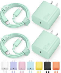 Novobit iPhone charger 20W PD wall plug for fast home charging.