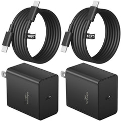 Novobit USB-C charger 45W 2-pack for fast, safe charging.