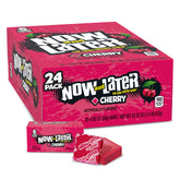 Now and Later Cherry Bars on a shelf highlight bold cherry flavor in a portable, on-the-go bite
