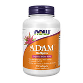 NOW Foods ADAM men's multivitamin softgels easy to swallow for daily wellness