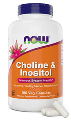 NOW Foods Now Choline & Inositol bottle front view for daily use