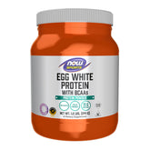 NOW Foods Egg White Protein bottle showing purity and ready-to-mix convenience for daily protein boost