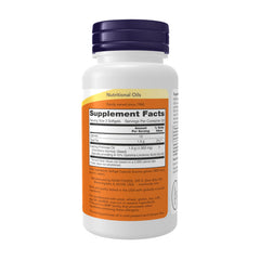 NOW Foods Evening Primrose Oil softgels close up for easy daily intake.