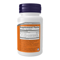NOW Foods glutathione capsules closeup showing capsule texture