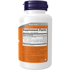 NOW Foods Glutathione with milk thistle extract image for liver-friendly antioxidant support