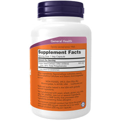 NOW Foods Grape Seed Extract capsules close-up highlighting concentrated polyphenols