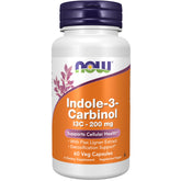 NOW Foods Indole-3-Carbinol bottle front view for potential detox support