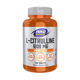 NOW Foods L-Citrulline Extra Strength bottle front for nitric oxide support during training