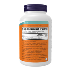 NOW Foods Magnesium Bisglycinate Powder scoop; precise dosing for consistent use.