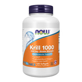 NOW Foods Neptune Krill softgels 1000mg bottle shown for potential joint comfort support.