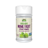 NOW Foods organic monk fruit extract powder, calorie-free sweetener for beverages