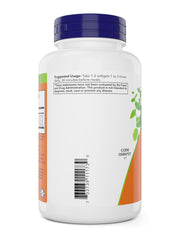 NOW Foods Peppermint Gels softgels close-up for easy swallowing.