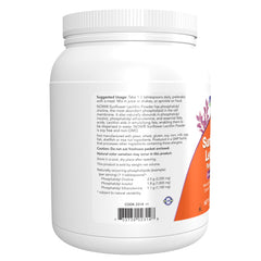 NOW Foods Sunflower Lecithin Powder scoop included for easy measuring and dosing