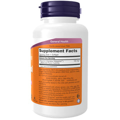 NOW Foods Ubiquinol softgels closeup showing the reduced CoQ10 form
