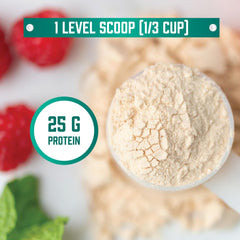 NOW Foods Whey Protein Isolate mixing in glass provides smooth shakes.