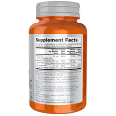 NOW Foods ZMA capsules close-up highlighting easy absorption.