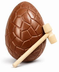 No Whey! Smash-a-vEgg shows the colorful inside for a playful Easter moment