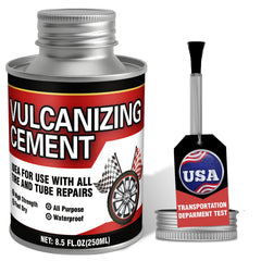 Nozerix chemical vulcanizing cement 8.5oz bottle pour for strong rubber repairs