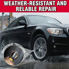 Nozerix waterproof seal keeps moisture out during tire patching and repairs
