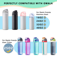 NTIERA lid for Owala Freesip showing two drinking ports for versatile sipping